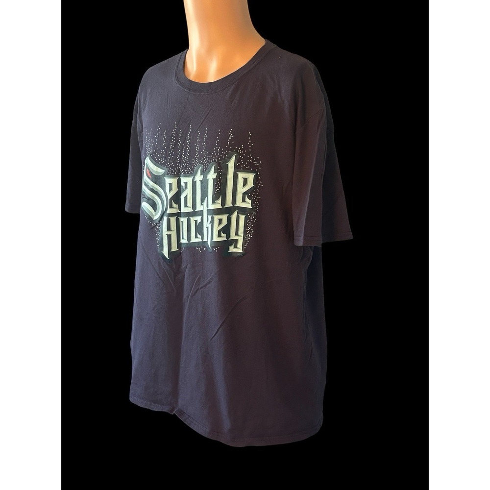 Seattle Kraken Fanatics NHL T-Shirt Men's XL Extra Large Seattle Hockey - Picture 4 of 6